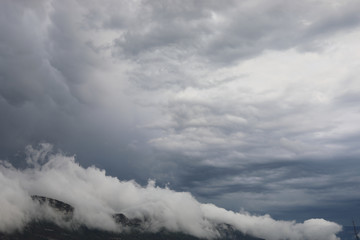 Fototapeta premium Unwetter Himmel