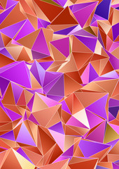 Obraz premium triangular background