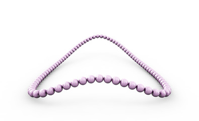 White Pearl Marbles - 3D Rendered