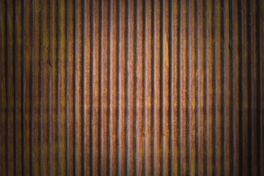 brown grunge zinc texture wall background