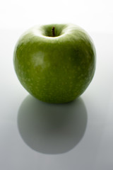 Green apple isolated