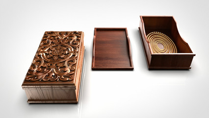 Collectible drawing, architectural model, handmade product.