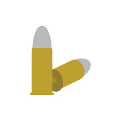 Pistol bullets icon