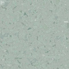 Abstract pattern of inorganic fragments that looks alike Widmanstätten pattern.