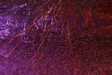 abstract background metal aluminum foil red and pink color