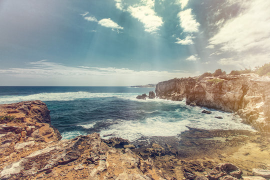 sea and rocks