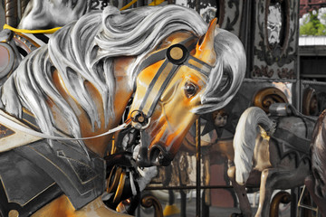 vintage carousel horse