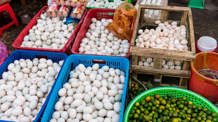 Vegetables on the market in Vietnam ,Phu Quoc island