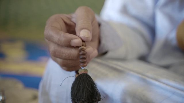 old man muslim man praying