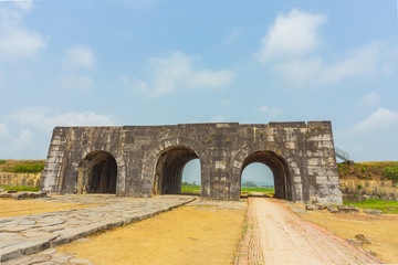 Ho citadel in Thanh Hoa,Vietnam. world heritage site