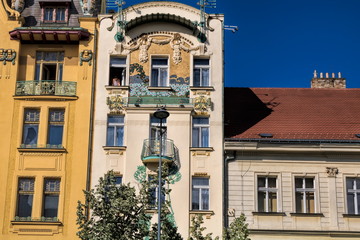 Jugendstilhäuser in Prag