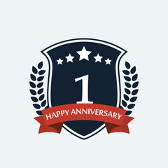 1 Years Anniversary Emblem