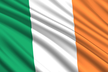 waving flag background