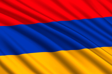 waving flag background
