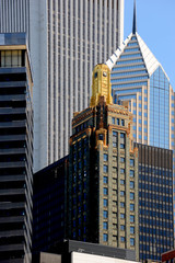 Chicago's mixture of architecture styles and design can be seen from every angle. 