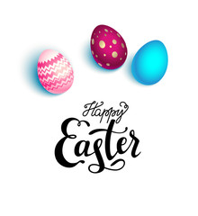 Bright eggs isolated