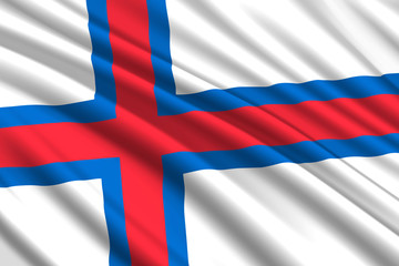 Fototapeta premium waving flag background