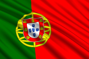 waving flag background