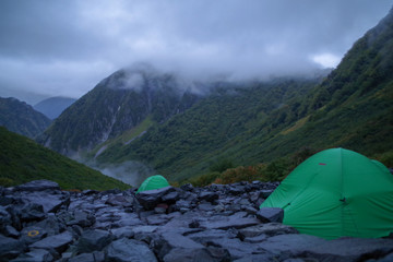 山キャンプ