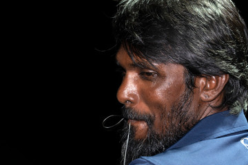 happy Young maldivian man portrait