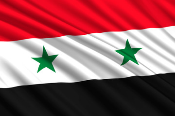 waving flag background