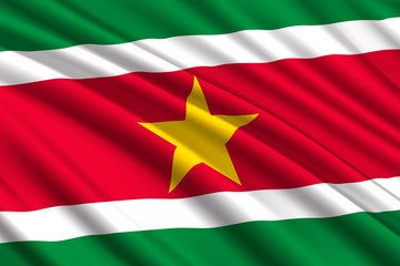 waving flag background