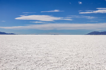 Landscape view of Salt Lake in Salta, Argentina