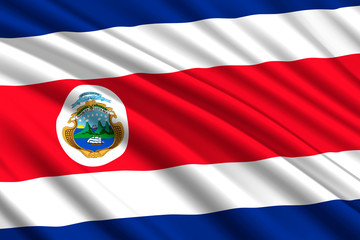 waving flag background