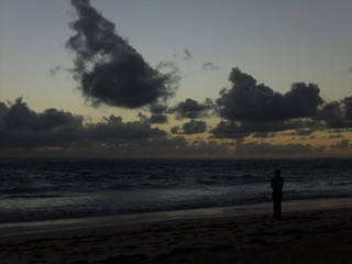 In the early morning in Punta Cana