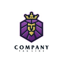 Fototapeta premium lion logo design