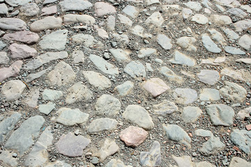 View on a brick wall