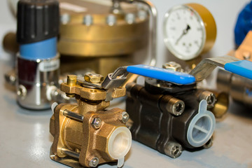 metal ball valves for industrial at factory