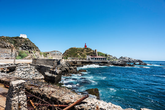Defunct Whaling Factory Near Quintay Chile