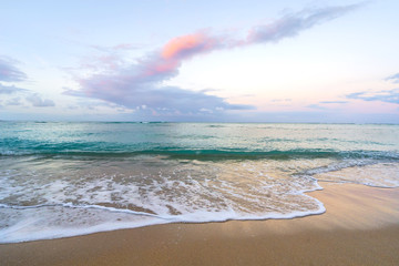 Pastel Sunrise at Waikiki beach © kpeggphoto