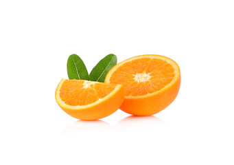Orange isolated on white background
