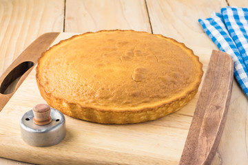 Vanilla cake.