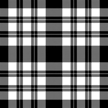 Pixel seamless fabric texture black white