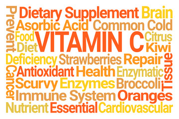 Vitamin C Word Cloud