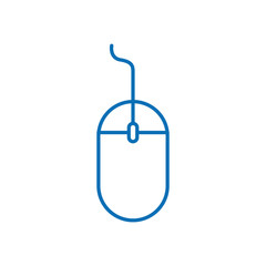 Fototapeta premium Mouse line icon