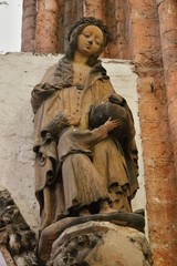 Statua chiesa Lubecca