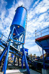 Obraz premium Cement production in quarry