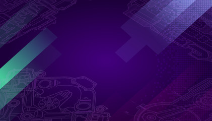 Physical systems, cloud computing, cognitive computing industry 4.0 infographic. Cyber Technology Systems concept. Infographic of industry 4.0.