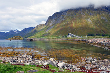Landschaft auf den Lofoten Norwegen