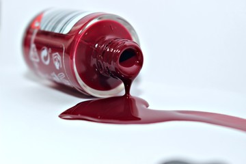 paint wine color burgundy texture liquid glossy jar glass makeup beauty fashion art jet thick puddle glamor modern pink red blood blot warm water black glitter brush woman drop