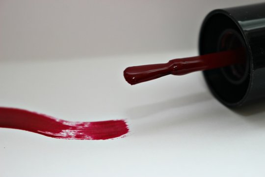 paint wine color burgundy texture liquid glossy jar glass makeup beauty fashion art jet thick puddle glamor modern pink red blood blot warm water black glitter brush woman drop nail polish black