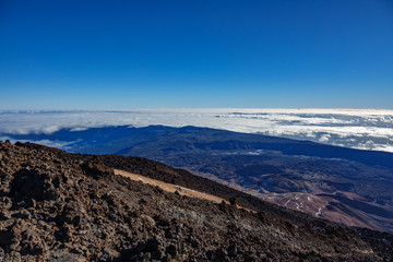 Canary institute of astrophysics on top of the louds
