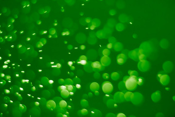 Bokeh from the spray