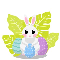 CUTE RABBIT EASTER DAY