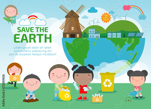 Kids For Saving Earth Save The World Save Planet Ecology - 