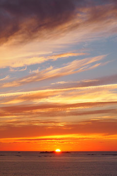 Sunset From St Marys, Isles Of Scilly